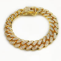 HKM-2585917 Hip Hop Style Pet Collar with Alloy Design - Available in Various Sizes