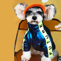 HKM-2586301 Embroidered Down Jacket for Small and Medium-Sized Dogs