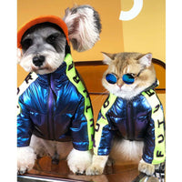 HKM-2586301 Embroidered Down Jacket for Small and Medium-Sized Dogs