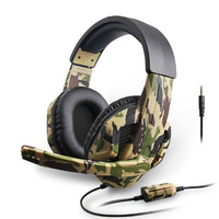 HKM-258707 Camouflage Stereo Gaming Headset with Deep Bass and Omnidirectional Microphone for PS4/PS3/Computer