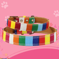 HKM-2587709 Colorful Dog Collar with Traction Leash ¨C Waterproof, Durable, Multi-Size Options