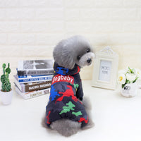 HKM-2588349 Autumn Winter Camouflage Four-Legged Pet Outfit in Cotton