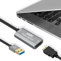HKM-258835 USB HDMI Video Capture Card - Supports All Operating Systems, 3-Year Warranty