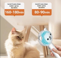 HKM-2589501 Bear Spray Comb Brush - Multifunctional Pet Hair Removal Tool with Steam Cleansing¹¦ÄÜ