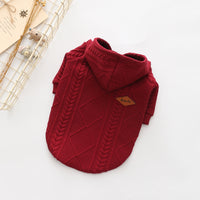 HKM-2590269 Hooded Wool Sweater for Comfortable Layering and Style