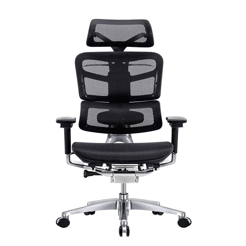 HKM-259091 Luxury Adjustable High Back Mesh Office Chair with 4D Armrests and Headrest