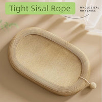 HKM-2591165 Ultra Large Sisal Cat Scratching Board with Cozy Lounge Design for Play and Rest