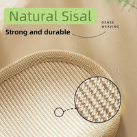 HKM-2591165 Ultra Large Sisal Cat Scratching Board with Cozy Lounge Design for Play and Rest