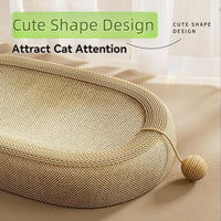HKM-2591165 Ultra Large Sisal Cat Scratching Board with Cozy Lounge Design for Play and Rest