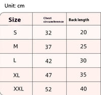 HKM-2594237 Casual Beige Short Sleeve Waffle Dog Shirt for Small Breeds
