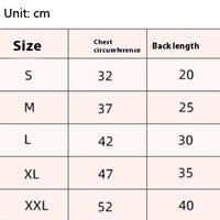 HKM-2594237 Casual Beige Short Sleeve Waffle Dog Shirt for Small Breeds