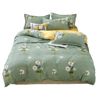 HKM-259475 Elegant Four-Piece Bedding Set with Duvet Covers and Bed Sheets in Multiple Sizes