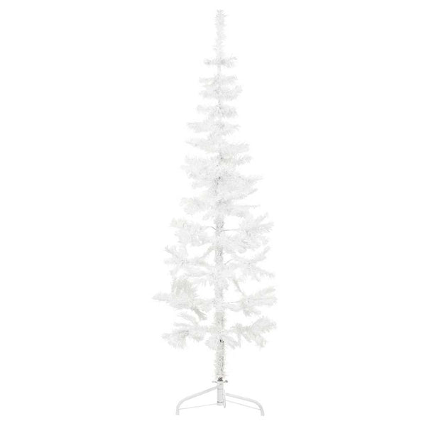 HKM-259603 Slim Artificial Half Christmas Tree with Stand, 120 cm, Various Colors