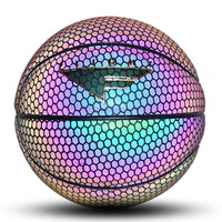 HKM-259667 Reflective Basketball for Enhanced Visibility and Night Play