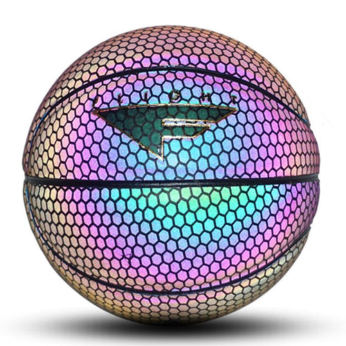 HKM-259667 Reflective Basketball for Enhanced Visibility and Night Play