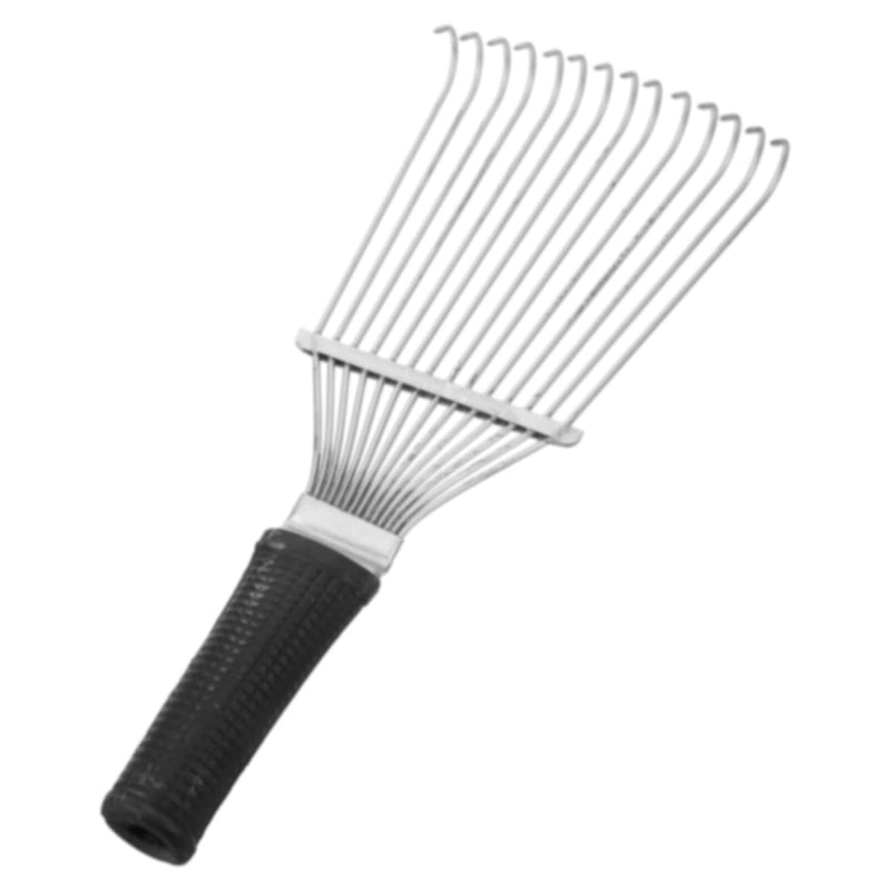 HKM-2596925 Undercoat Rake and Grooming Brush for Pets and Livestock - Dematting Tool for Dogs, Horses, and Cattle