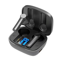 HKM-259795 Wireless Clip-On Earphones with Microphone - HD Sport Stereo Mini Headphones