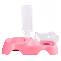 HKM-2599613 Elevated Non-Toxic Cat Feeding Bowl with Tilted Design and Non-Slip Base