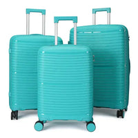 HKM-260179 3-Piece Lightweight Travel Luggage Set with 20'', 24'', and 28'' Suitcases for Adults