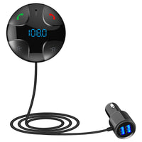 HKM-260179 Car MP3 Player with Monochrome Screen - Fits 12-24V Cigarette Lighter Socket, Compact Size