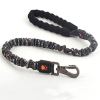HKM-2604989 Elastic Dog Leash for Large Pets - Camouflage Colors Available in Various Lengths