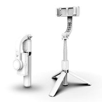 HKM-260499 Bluetooth Remote Control Selfie Stick Tripod for iPhone - Anti-Shake Technology, Multi-Mode Stabilizer, Long Battery Life