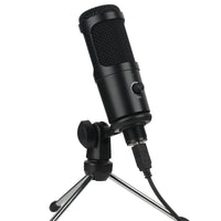 HKM-260499 Condenser Voice Microphone for Home and Computer Recording, Super-Cardioid, Wireless, 7.1 Channel
