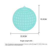 HKM-2605373 Silicone Snack Pad in Fish and Round Shapes for Pets - Multiple Colors Available