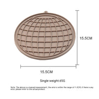 HKM-2605373 Silicone Snack Pad in Fish and Round Shapes for Pets - Multiple Colors Available