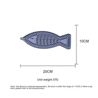 HKM-2605373 Silicone Snack Pad in Fish and Round Shapes for Pets - Multiple Colors Available