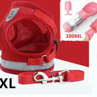 HKM-2606653 Breathable Mesh Pet Leash with Reflective Design and Adjustable Sizing for Small to Medium Dogs