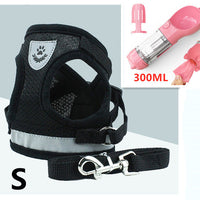 HKM-2606653 Breathable Mesh Pet Leash with Reflective Design and Adjustable Sizing for Small to Medium Dogs