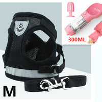 HKM-2606653 Breathable Mesh Pet Leash with Reflective Design and Adjustable Sizing for Small to Medium Dogs