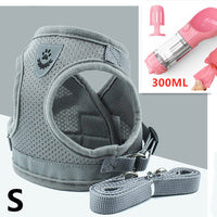 HKM-2606653 Breathable Mesh Pet Leash with Reflective Design and Adjustable Sizing for Small to Medium Dogs