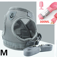HKM-2606653 Breathable Mesh Pet Leash with Reflective Design and Adjustable Sizing for Small to Medium Dogs