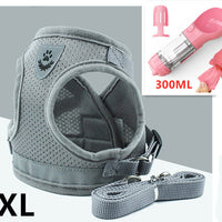 HKM-2606653 Breathable Mesh Pet Leash with Reflective Design and Adjustable Sizing for Small to Medium Dogs