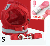 HKM-2606653 Breathable Mesh Pet Leash with Reflective Design and Adjustable Sizing for Small to Medium Dogs