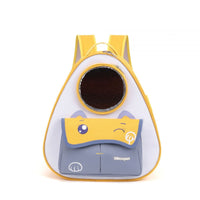 HKM-2607421 Portable Creative Cartoon Cheese Cat Shoulder Pet Bag in Multiple Colors