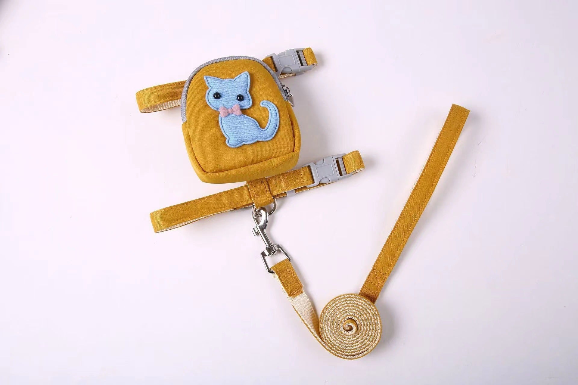 HKM-2610237 Pet-Friendly Backpack with Traction Rope for Cats and Dogs - Multiple Colors Available