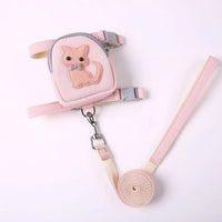 HKM-2610237 Pet-Friendly Backpack with Traction Rope for Cats and Dogs - Multiple Colors Available