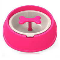 HKM-2614717 Slow Feeder Dog Bowl for Small Dogs - Anti-Choke Design to Extend Eating Time