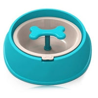 HKM-2614717 Slow Feeder Dog Bowl for Small Dogs - Anti-Choke Design to Extend Eating Time