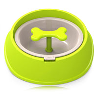 HKM-2614717 Slow Feeder Dog Bowl for Small Dogs - Anti-Choke Design to Extend Eating Time