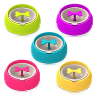 HKM-2614717 Slow Feeder Dog Bowl for Small Dogs - Anti-Choke Design to Extend Eating Time
