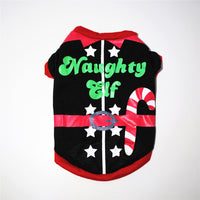 HKM-2615101 Festive Dog Apparel for Christmas - Santa Claus & Snowman Styles in Green and Red