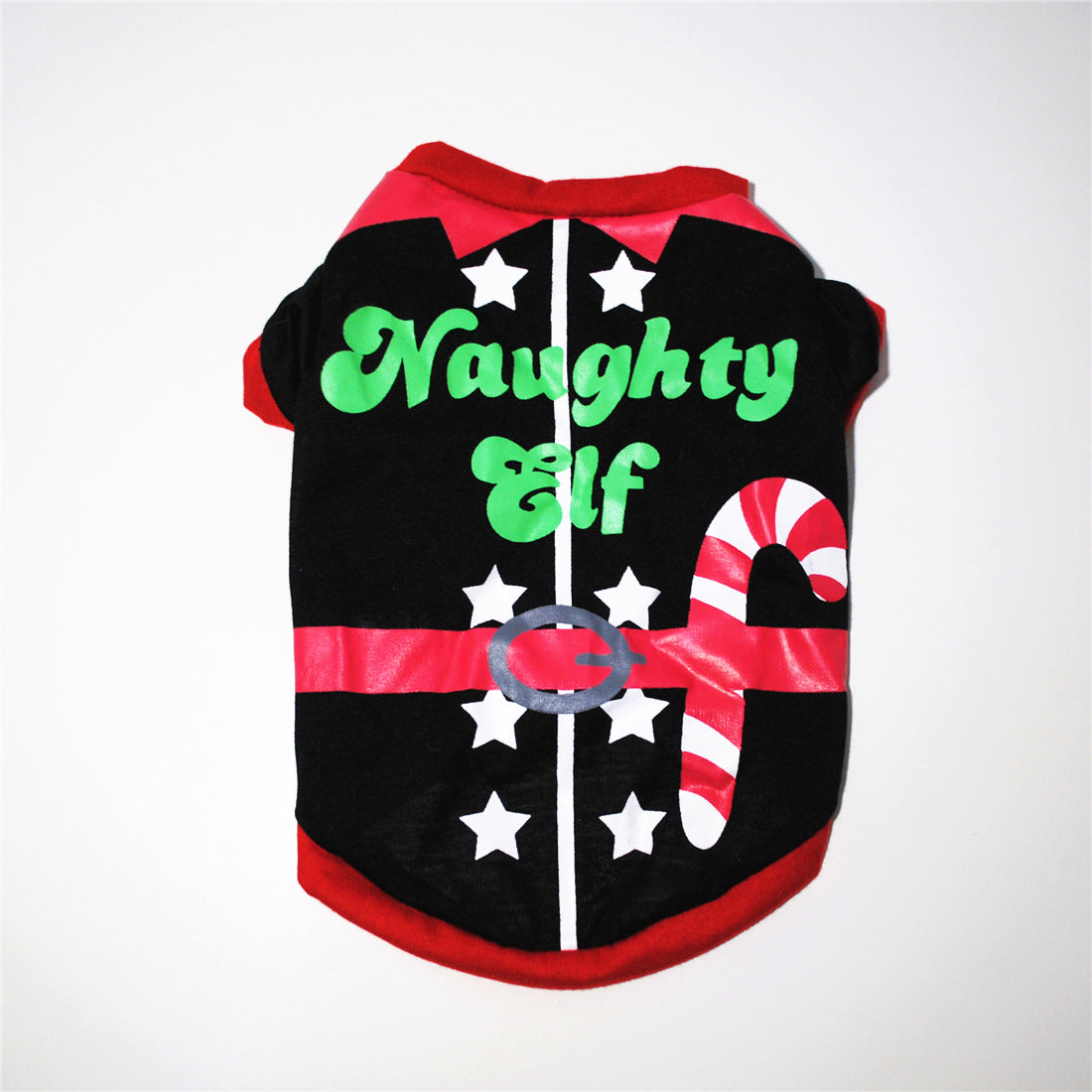 HKM-2615101 Festive Dog Apparel for Christmas - Santa Claus & Snowman Styles in Green and Red