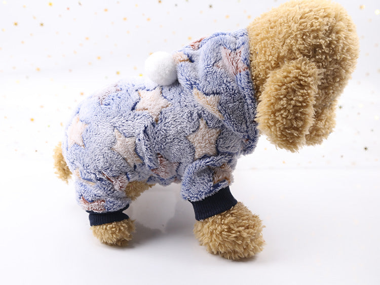 HKM-2617277 Cozy Coral Fleece Padded Jacket in Various Sizes