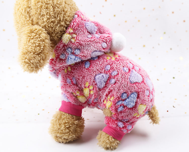 HKM-2617277 Cozy Coral Fleece Padded Jacket in Various Sizes
