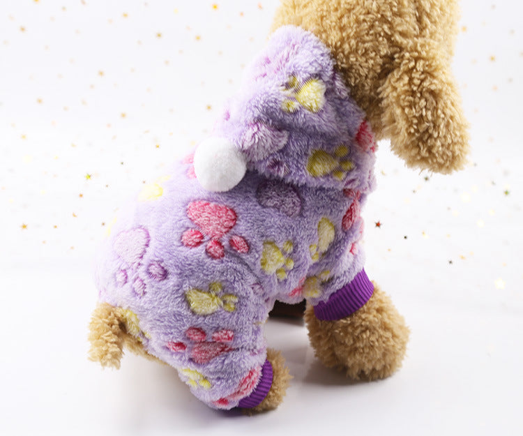HKM-2617277 Cozy Coral Fleece Padded Jacket in Various Sizes