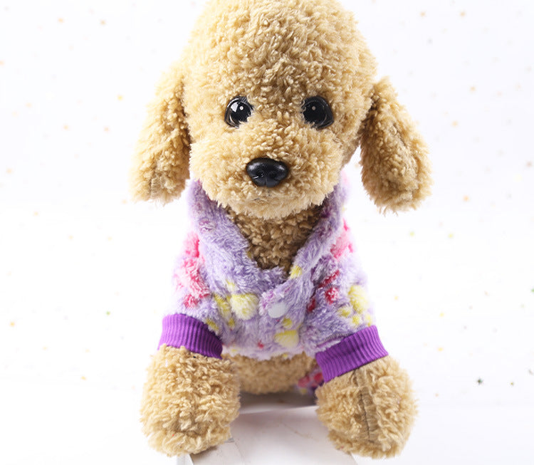HKM-2617277 Cozy Coral Fleece Padded Jacket in Various Sizes